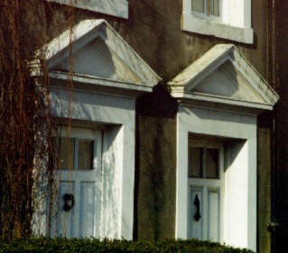Georgian doorways in Burton-in-Kendal